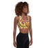Women's Graffiti Padded Sports Bra Sundown NY Wildstyle - Stykonz Graffiti Streetwear