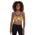 Women's Graffiti Padded Sports Bra The Train Master NY Wildstyle - Stykonz Graffiti Streetwear
